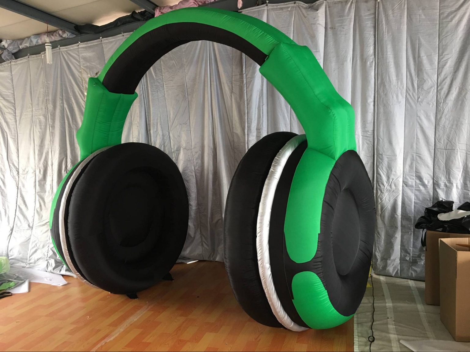 Giant Inflatable Headphone for DJ BOOTH Rental PartyFX