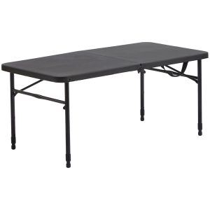 Fold-in-Half Plastic Folding Table - (Rental)