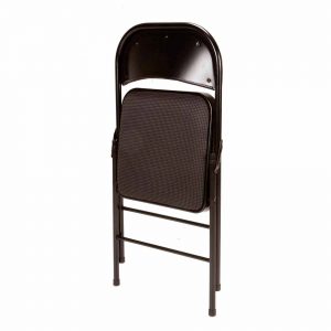 Premium Padded Fabric Folding Chair - (Rental)