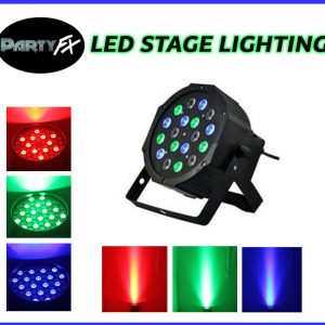 RGB LED Stage Lights Par Lights - (Rental)