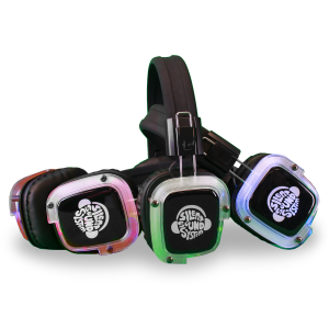 50 Pack Silent Sound System Silent Disco Headphones - (Rental)