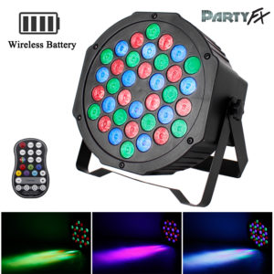 36 LED Rechargeable Wireless Par Can Light